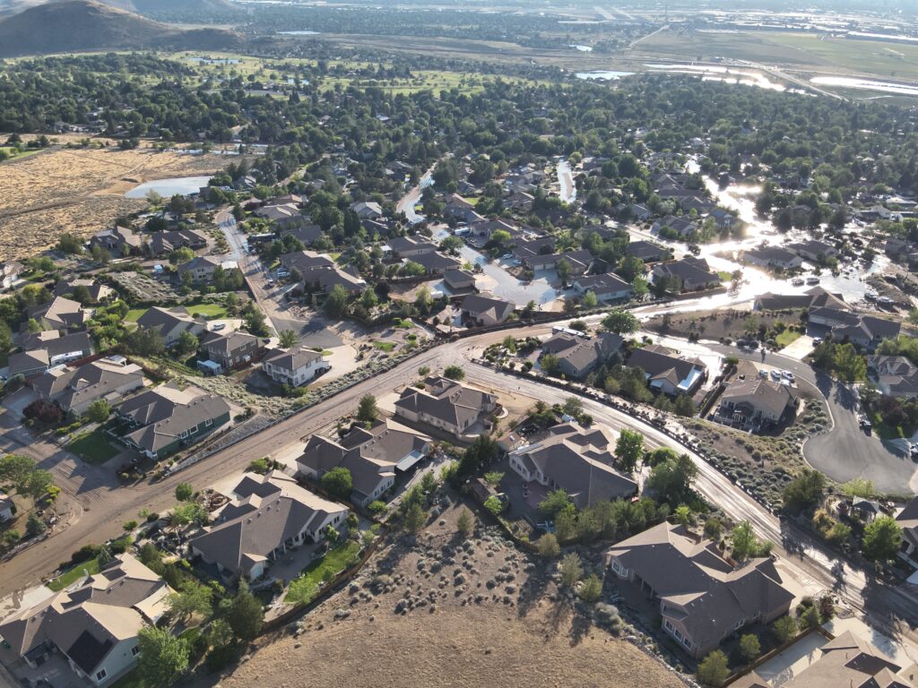 image of residential flooding