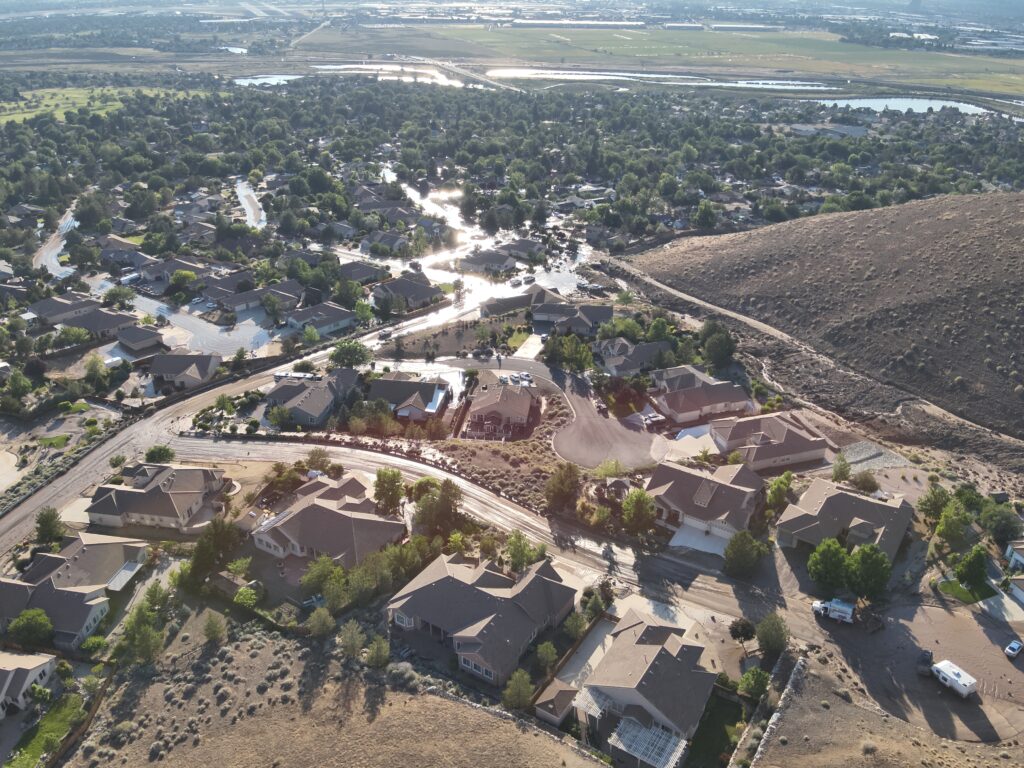 image of residential flooding